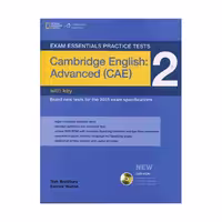 کتاب Exam Essentials Practice Tests Advanced CAE 2 اگزم اسنشیال پرکتیس تستز ادونس دو