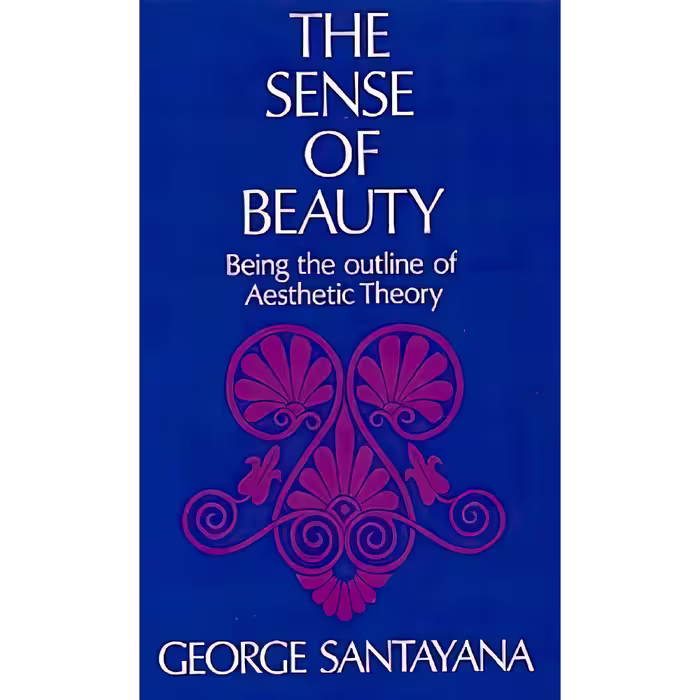 کتاب The Sense of Beauty اثر George Santayana انتشارات Dover Publications