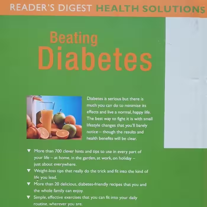 كتاب Beating Diabetes اثر جمعي از نويسندگان انتشارات Readers Digest