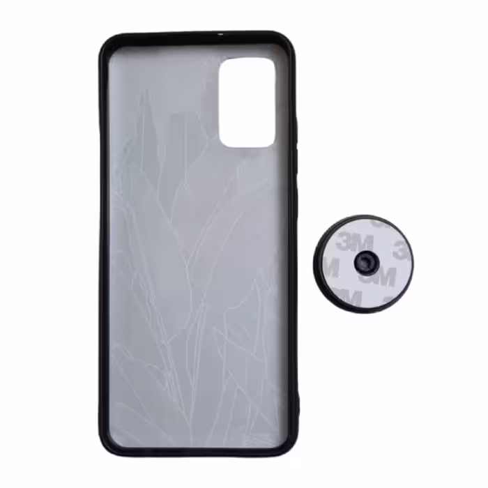 کاور طرح برگ کد 211 مناسب برای گوشی موبایل سامسونگ Galaxy A02s / M02s به همراه پاپ سوکت