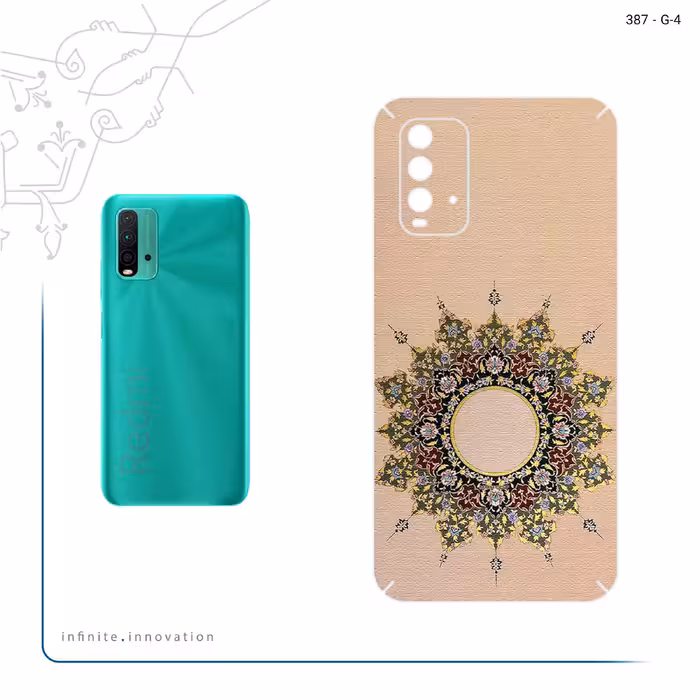 برچسب پوششی ماهوت مدل Art of Illumination 3 مناسب برای گوشی موبایل شیائومی Redmi 9T