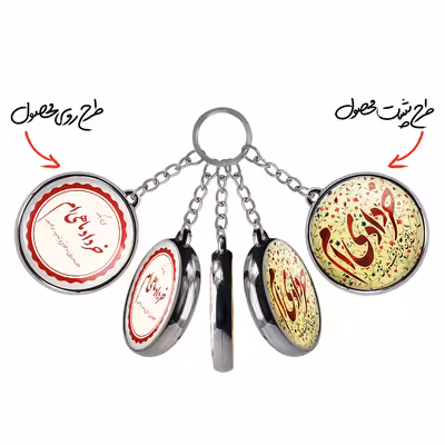 جاکلیدی خندالو طرح ماه خرداد مدل دوطرفه کد 23472299