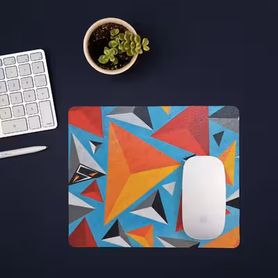 ماوس پد پیکسل میکسل مدل Color Pyramid