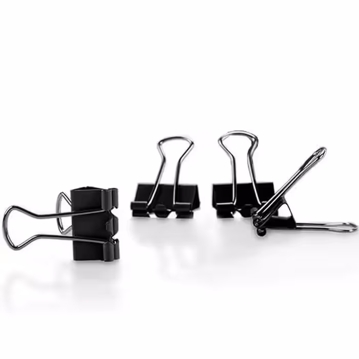 گیره کاغذ مدل رنگارنگ کد 007 بسته 4 عددی