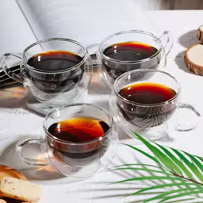 فنجان مدل دوجداره دسته دار کد B150