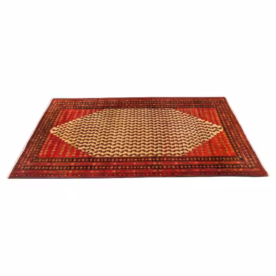 فرش دستبافت دو و نیم متری مدل نقشه بلوچ  کد 23.1310