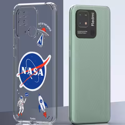 کاور طرح NASA مناسب برای گوشی موبایل شیائومی Redmi 10A 