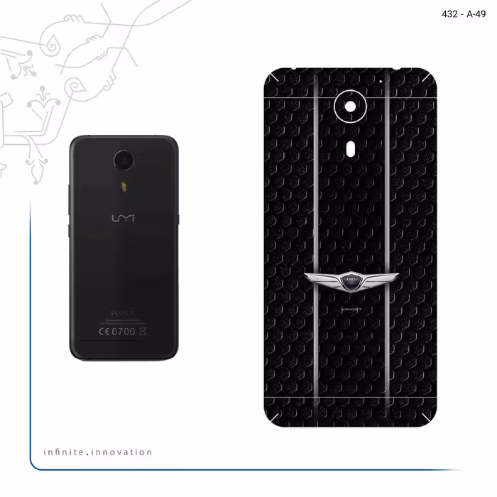 برچسب پوششی ماهوت مدل Genesis مناسب برای گوشی موبایل یومی Plus