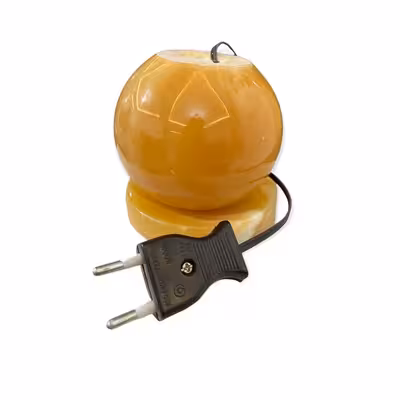 آباژور رومیزی مدل گوی سنگ مرمر کد Onyx-23