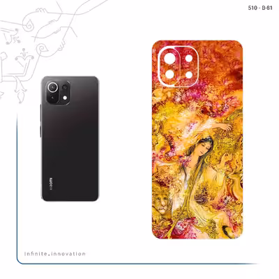 برچسب پوششی ماهوت مدل Persian miniature 1 مناسب برای گوشی موبایل شیائومی MI 11 LITE