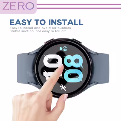 محافظ صفحه نمایش نانو زیرو مدل NZO مناسب برای ساعت هوشمند سامسونگ Galaxy Watch 3 45mm بسته سه عددی