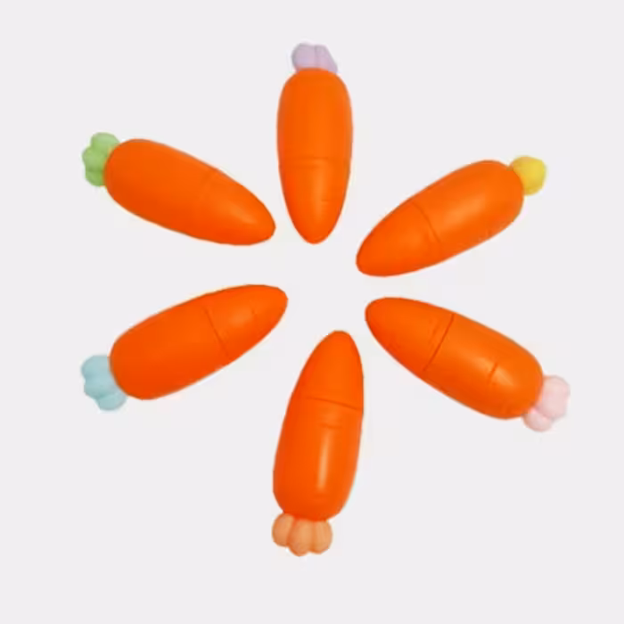  ماژیک علامت گذار طرح هویج بسته 6عددی