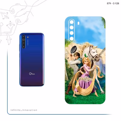 برچسب پوششی ماهوت مدل Rapunzel مناسب برای گوشی موبایل جی پلاس X10