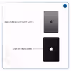 برچسب پوششی ماهوت مدل Graphite Buffalo Leather مناسب برای تبلت اپل iPad mini (GEN 5) 2019 A2133