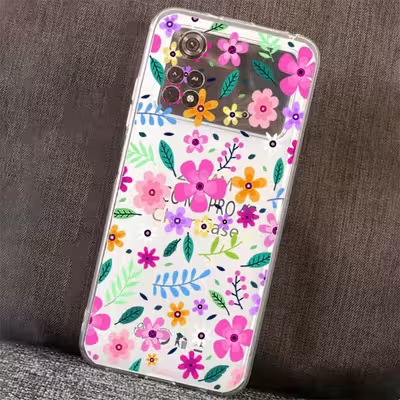 کاور طرح گل مناسب برای گوشی موبایل شیائومی Poco M4 Pro