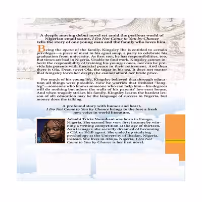 کتاب I Do Not Come to You by Chance اثر Nwaubani and Adaobi Tricia انتشارات نبض دانش