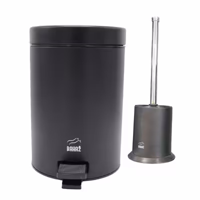 ست سطل زباله و فرچه بهاز کالا مدل kotah 02