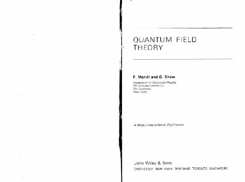 خرید و دانلود نسخه کامل کتاب Quantum field theory