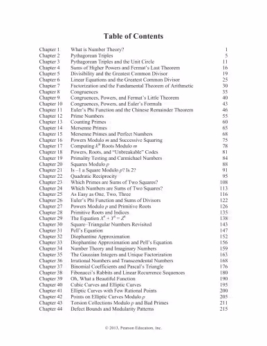 خرید و دانلود نسخه کامل کتاب Instructor’s Solutions Manual for A Friendly Introduction to Number Theory