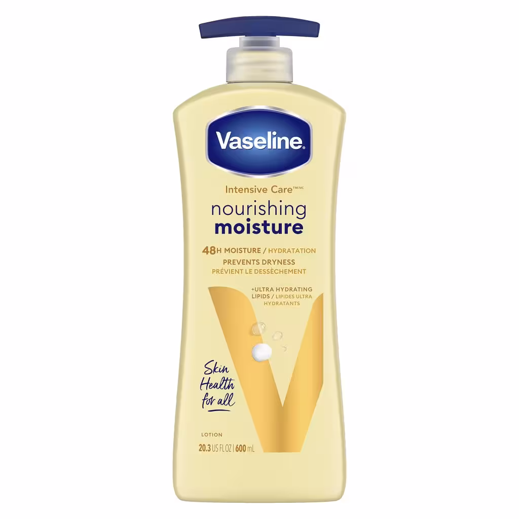 لوسیون بدن تغذیه کننده وازلین VASELINE NOURISHING MOISTURE BODY LOTION