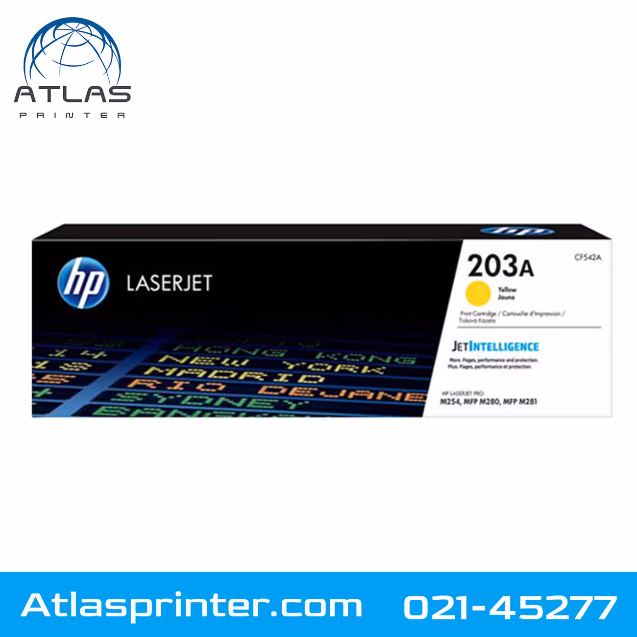 کارتریج لیزری اچ پی HP 203A زرد
