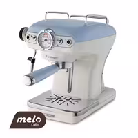 اسپرسوساز آریته رنگ آبی تحت لیسانس ایتالیا مدل ARIETE 1389/14