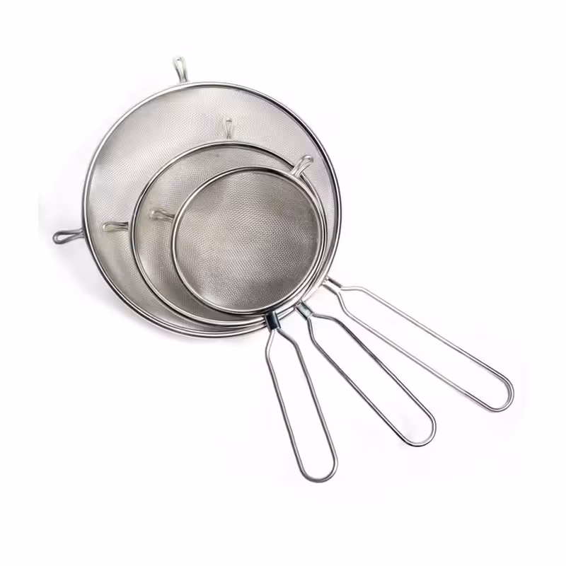 صافی استیل معمولی گوشواره دار 3 سایز