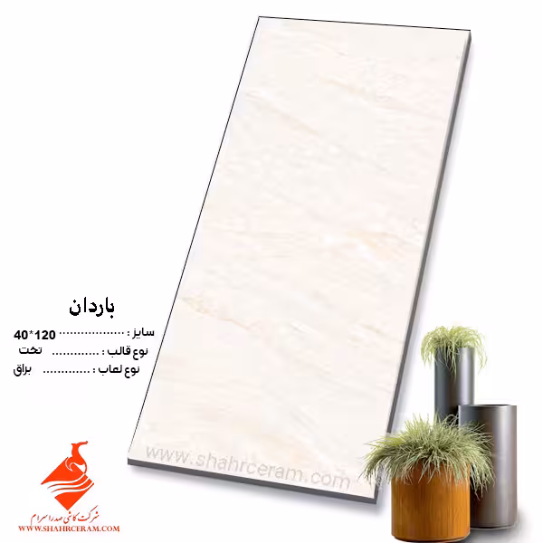 سرامیک باردان 120*40 کاشی صدرا سرام