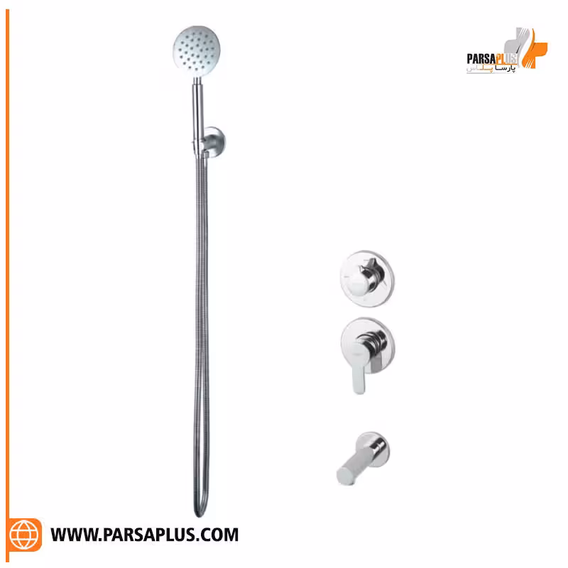 شیر حمام توکار راسان – مدل ویوات – تنسو کلاس 4