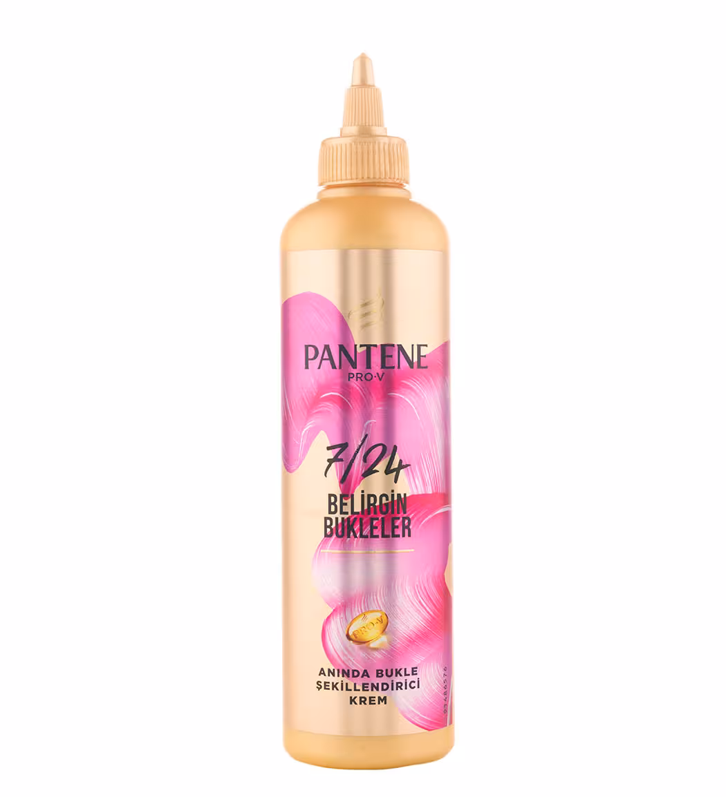 کرم مو پنتن بنفش موشکی مناسب موهای فر 300 میل Pantene Curly hair Cream