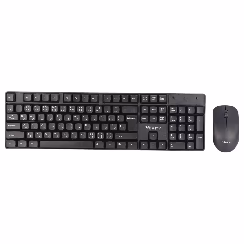 کیبورد و موس بی سیم وریتی مدل V-KB6141W | کالا مکس