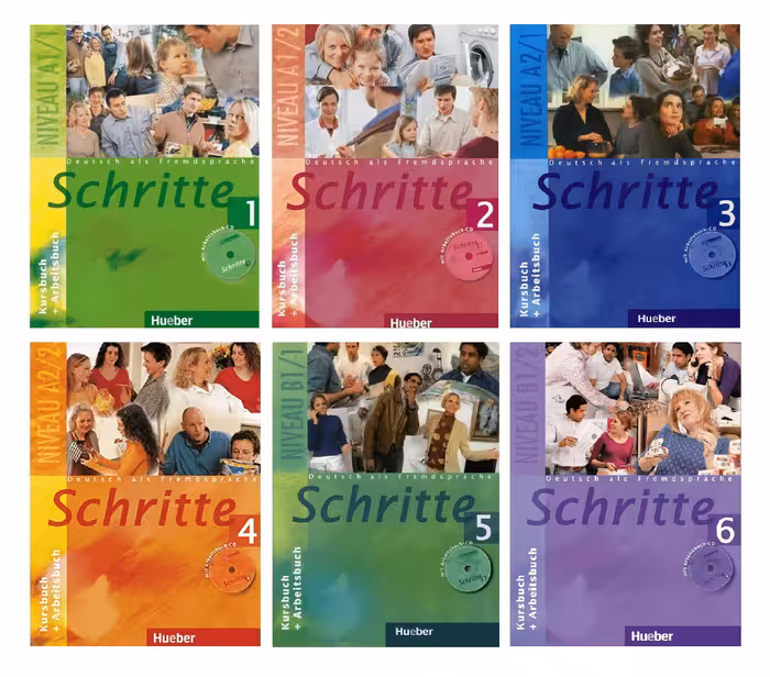 schritte مجموعه کتاب های شریته