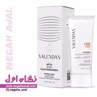 فلوئید ضدآفتاب آبرسان SPF50 بدون رنگ ولندان