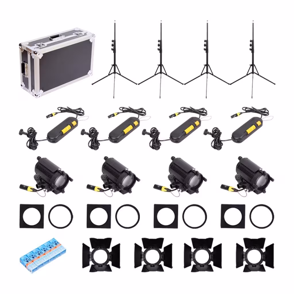 کیت ددولایت مستر Dedolight 150W Halogen light4 Kit