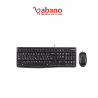 کیبورد و ماوس لاجیتک MK120 Logitech MK120 Wired Keyboard and Mouse