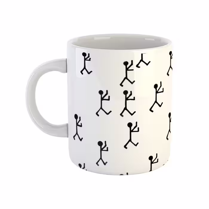 ماگ مدل stick men طرح 1