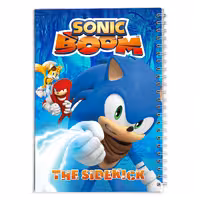 دفتر مشق کارتون سونیک
