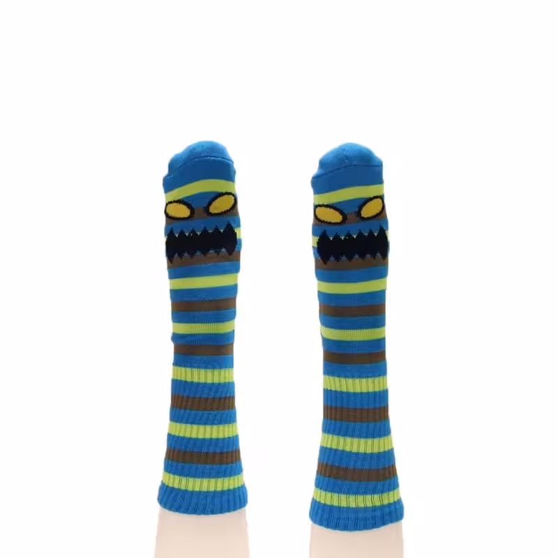 جوراب Toymachine مدل Monster آبی