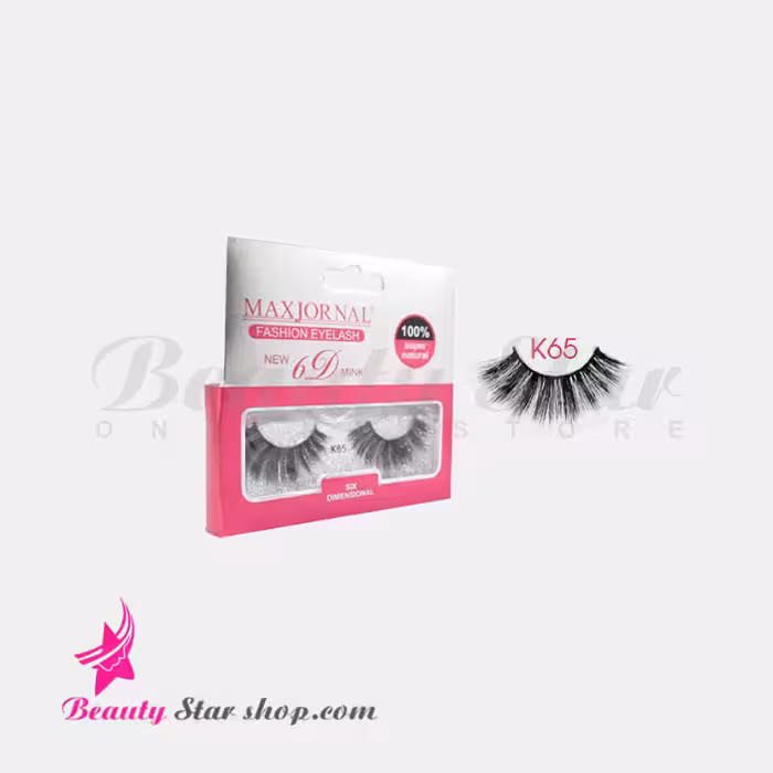 مژه مصنوعی شش بعدی مکس ژورنال مدل K65