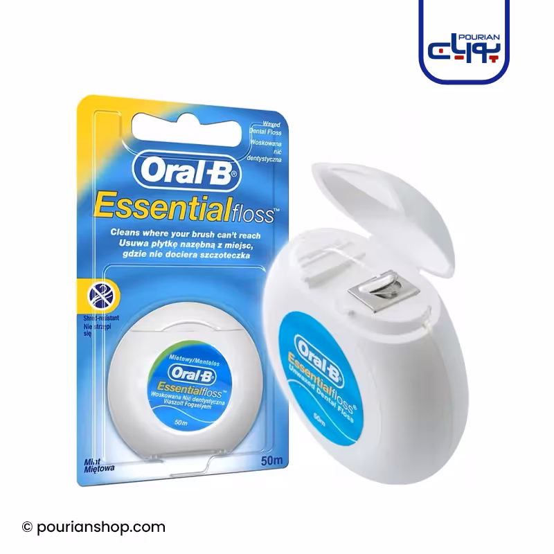 نخ دندان مدل Essential floss اورالبی 50 متری
