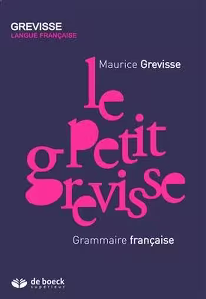 کتاب زبان فرانسه ل پتیت گرویس Le petit Grevisse – Grammaire française