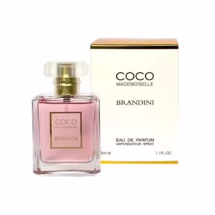 عطر کوچک زنانه برندینی BRANDINI رایحه کوکو مادمازل COCO حجم 33 میلی لیتر