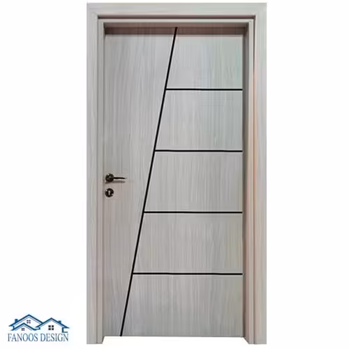 درب اطاق MDF با رنگ پلی اورتان کد 1513