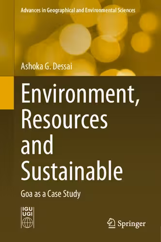 خرید و دانلود نسخه کامل کتاب Environment, Resources and Sustainable Tourism: Goa as a Case Study