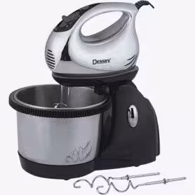 همزن کاسه دار چرخشی بدنه استیل مکسی مدل 200 وات کد395