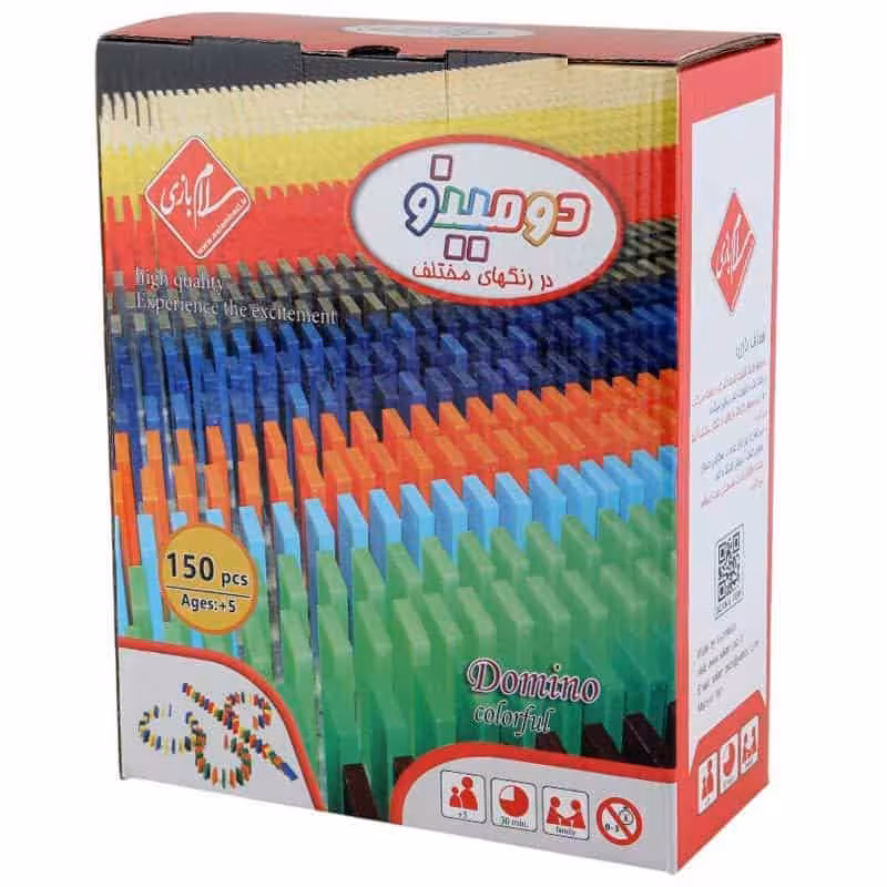 بازی فکری دومینو 150 تکه سلام بازی