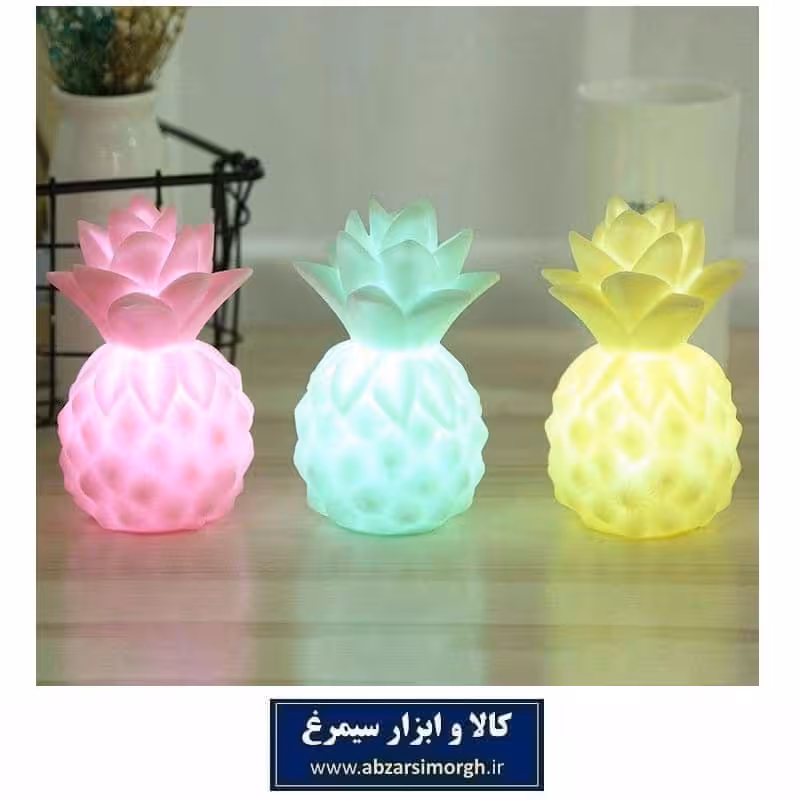 چراغ خواب اتاق کودک طرح آناناس ELU-011