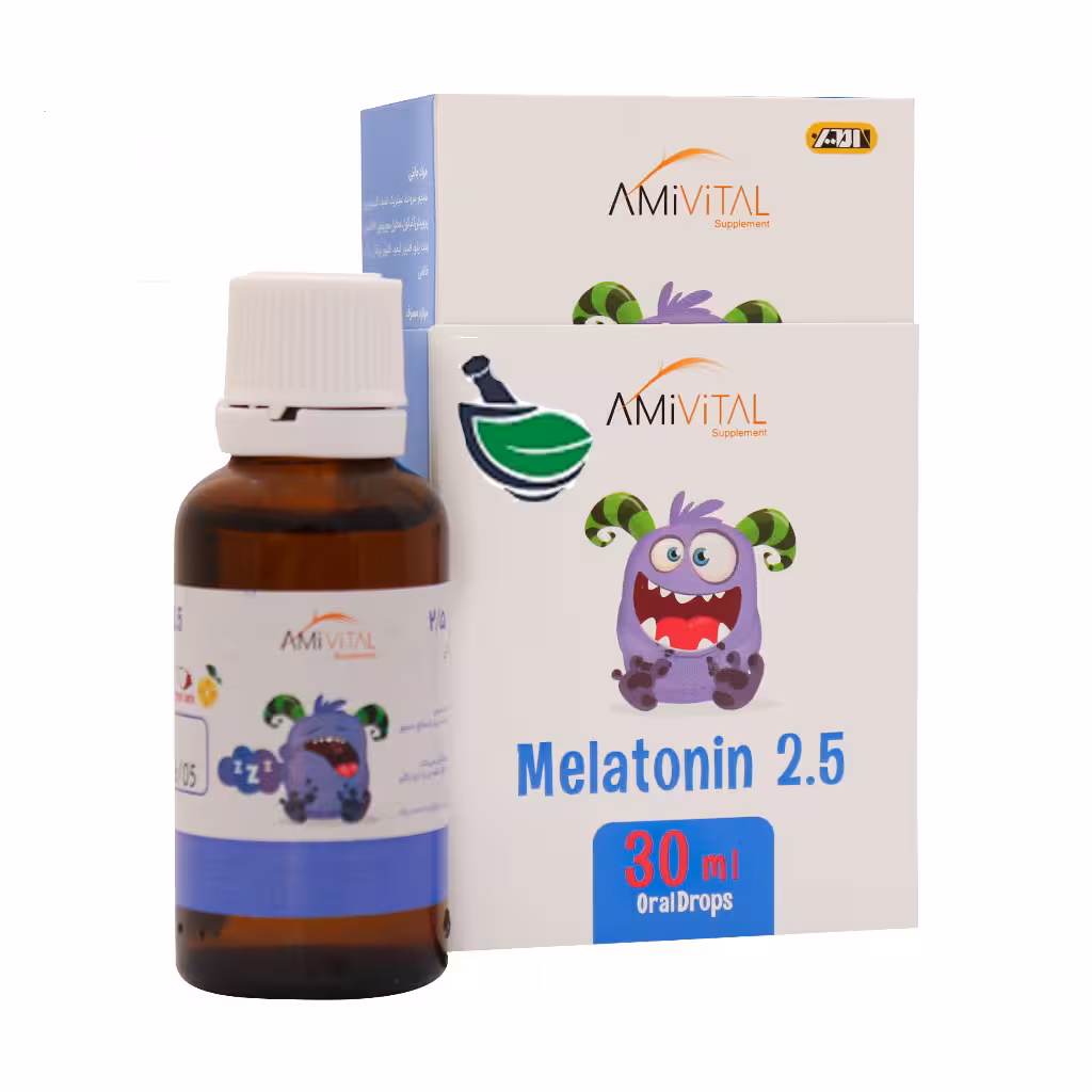 قطره ملاتونین 2/5 امی ویتال 30 میلی لیتر -