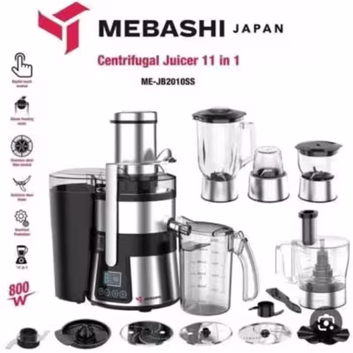 غذاساز 11 کاره میباشی مدل ME-JB2010SS هزینه ارسال پس کرایه بامشتریasa