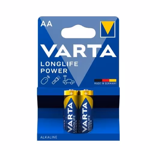 باتری قلمی وارتا Varta مدل Longlife power بسته 2 عددی